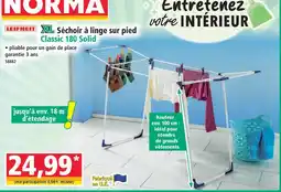 Norma Séchoir à linge sur pied xl classic 180 solid offre