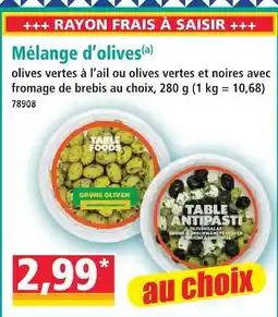 Norma Mélange d'olives offre