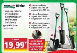 Norma Power garden bêche combinée offre