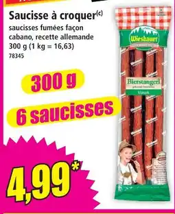 Norma Saucisse à croquer offre