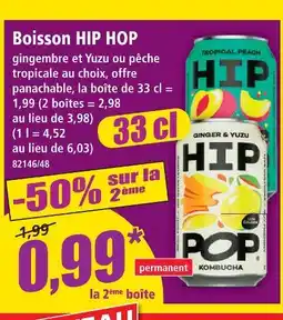 Norma Hip hop boisson offre