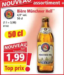 Norma Bière münchner hell offre