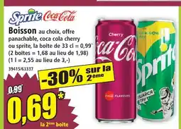 Norma Coca-cola , sprite boisson offre