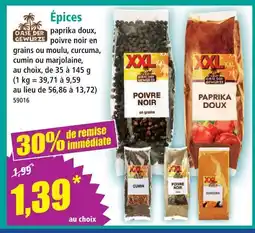 Norma Épices offre
