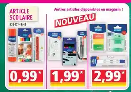 Norma Stylex article scolaire - pack 1 offre