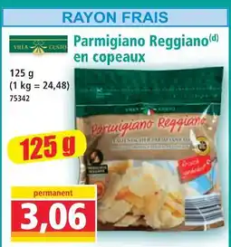 Norma Villa gusto parmigiano reggiano en copeaux offre