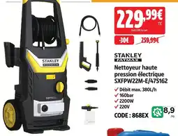 Screwfix Stanley fatmax nettoyeur haute pression électrique sxfpw22m-e/475162 offre