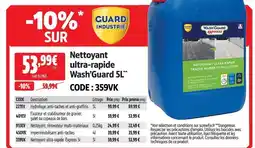 Screwfix Guard industrie nettoyant ultra-rapide wash'guard 5l offre