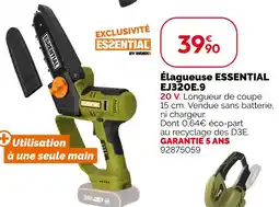 Weldom Essential élagueuse ej320e.9 offre