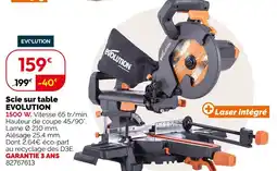 Weldom Evolution scie sur table offre