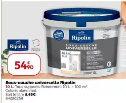 Weldom Ripolin sous-couche universelle offre