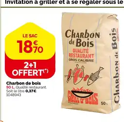 Weldom Charbon de bois offre