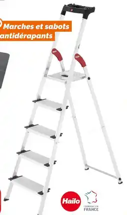 Weldom Hailo escabeau 5 marches offre