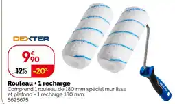 Weldom Dexter rouleau + 1 recharge offre