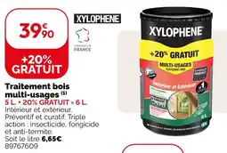 Weldom Xylophene traitement bois multi-usages offre
