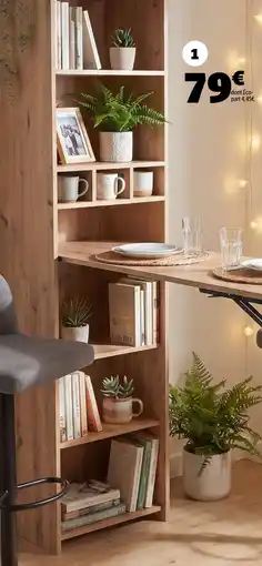 GiFi Étagère bar pliable offre