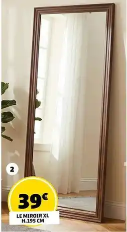 GiFi Le miroir xl h.195 cm offre