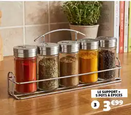 GiFi Support et 5 pots à épices offre