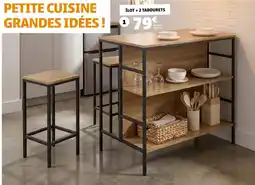 GiFi Ensemble repas ilot de cuisin offre