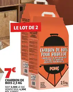 GiFi Ponç charbon de bois 2,5 kg offre