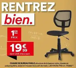 BUT Bien - chaise de bureau farlo offre