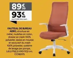 BUT Fauteuil de bureau aero offre