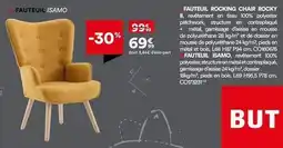 BUT Fauteuil rocking chair rocky offre