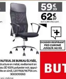 BUT Fauteuil de bureau élysée offre