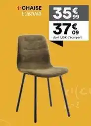 BUT Chaise lumina offre