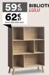 BUT Bibliothe lulu offre