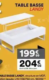 BUT Table basse offre