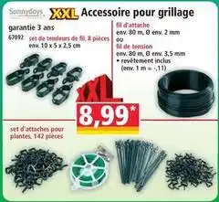 Norma Accessoire pour grillage offre