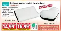 Norma Ortho vital - oreiller de soutien cervical viscoelastique offre