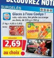 Norma Orange - glaces à l'eau coolyo offre