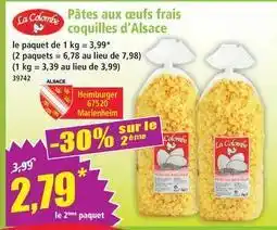 Norma Norma - pâtes aux oeufs frais coquilles d'alsace offre