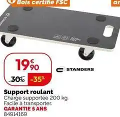 Weldom Plateau roulant 200kg offre