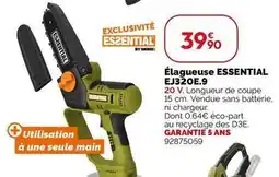 Weldom Worx - elagueuse essential ej320e.9 offre