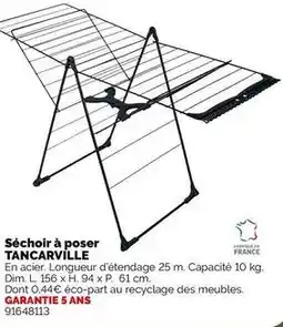 Weldom Séchoir à poser tancarville offre
