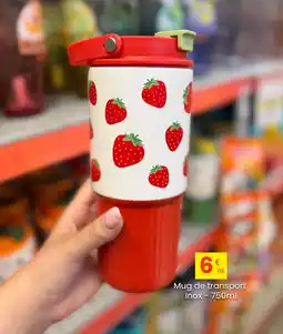 Stokomani Mug de transport Inox offre