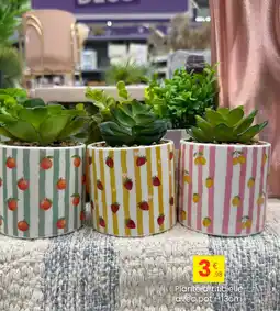 Stokomani Plante artificielle avec pot offre