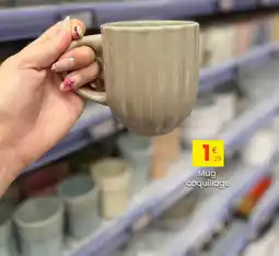 Stokomani Mug coquillage offre