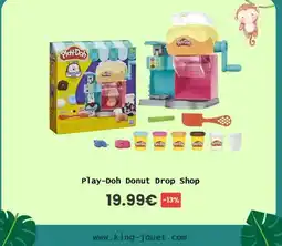 King Jouet Play-Doh Donut Drop Shop offre