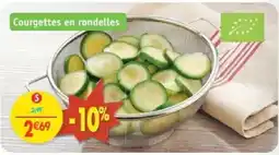 Maximo Courgettes en rondelles offre