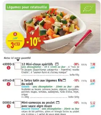 Maximo Légumes pour ratatouille offre