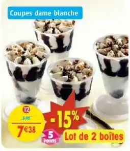 Maximo Coupes dame blanche offre