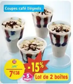 Maximo Coupes café liégeois offre