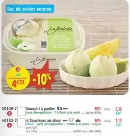 Maximo La Balade Sorbet plein fruit Pomme offre