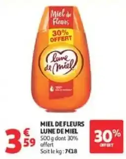 Auchan Direct Lune de Miel Miel de Fleurs offre