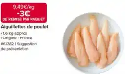 Costco Aiguillettes de poulet offre