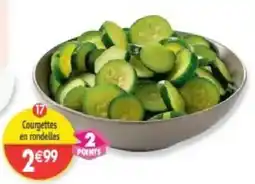 Maximo Courgettes en rondelles offre